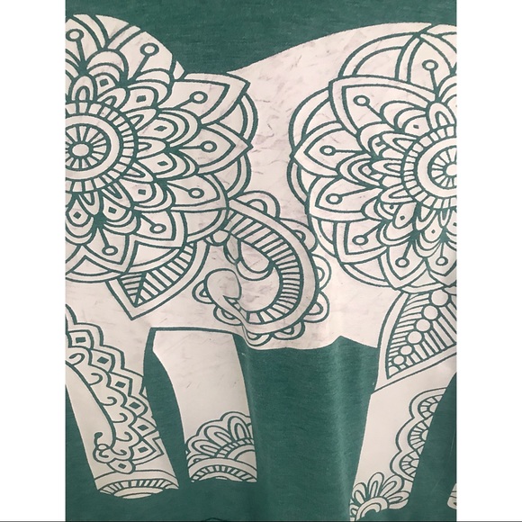 Green Elephant Hoodie - Picture 2 of 8